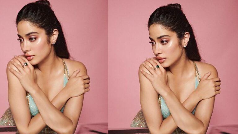 Janhvi Kapoor: అతిలోక సుందరి అందాలన్నింటిని చేతుల వెనుకే దాచేసిందే..
