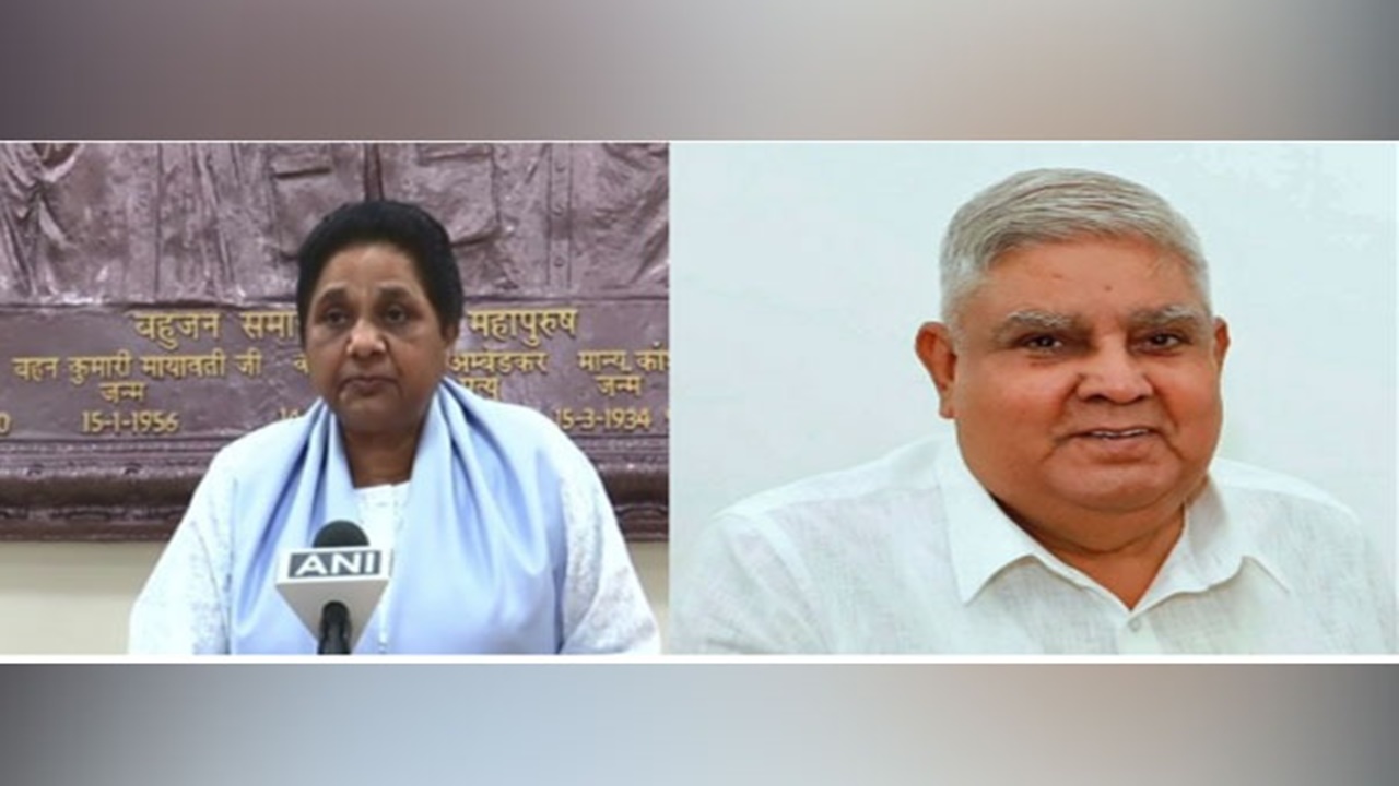 Vice President Election: ఎన్డీయే ఉపరాష్ట్రపతి అభ్యర్థి జగదీప్‌ ధన్‌కర్‌కు మాయావతి మద్దతు