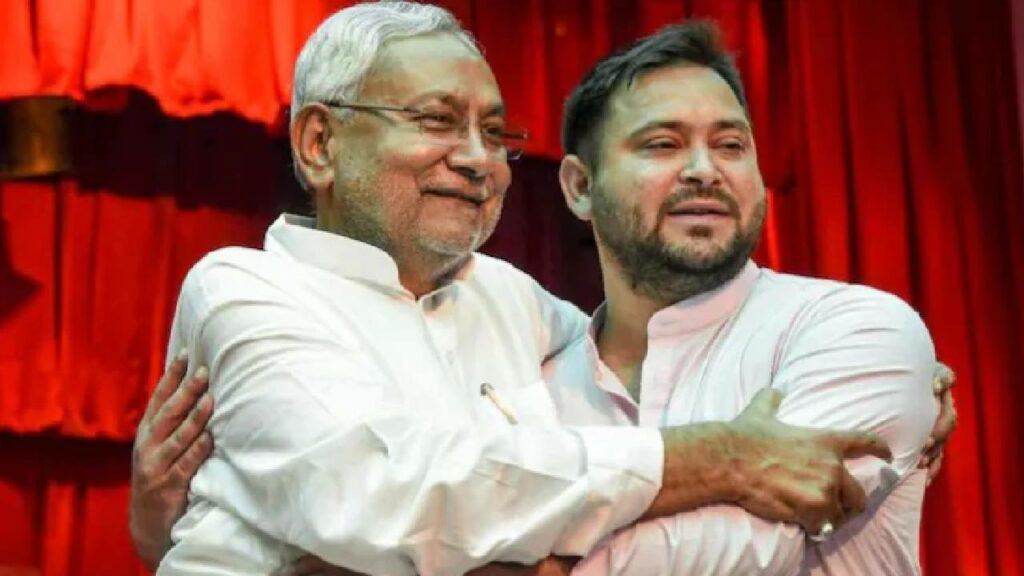 Nitish Kuamr, Tejaswi Yadav