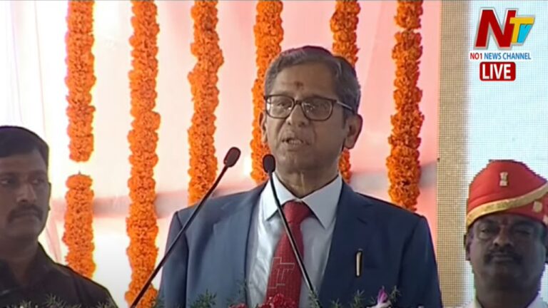 NV Ramana: “నా కుటుంబాన్ని టార్గెట్ చేసి క్రిమినల్ కేసులు పెట్టారు”.. జస్టిస్ ఎన్వీ రమణ సంచలన వ్యాఖ్యలు..