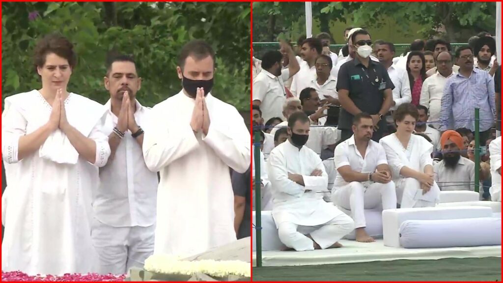 Rahul Gandhi Pays Tribute To Rajiv Gandhi