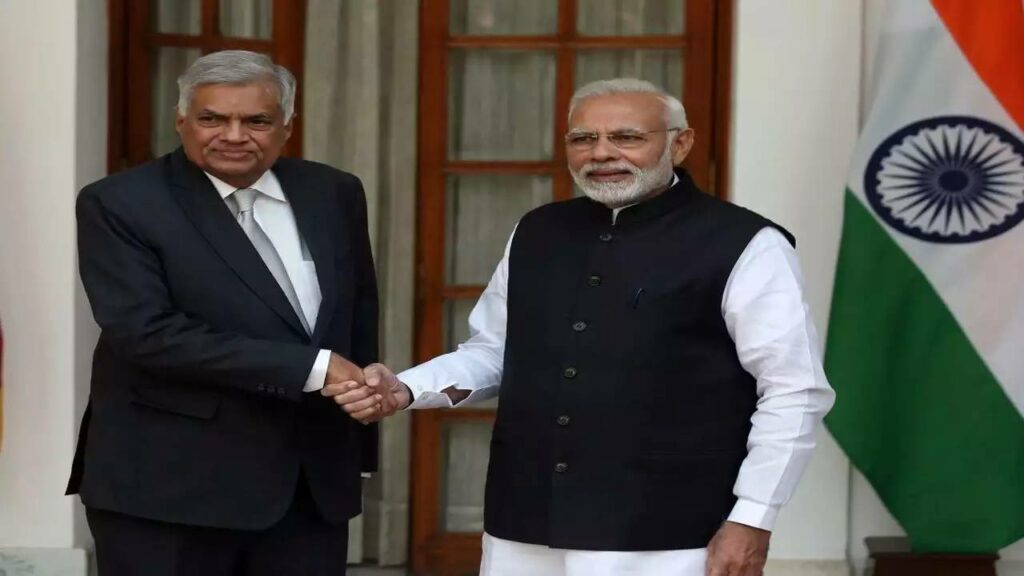 Ranil Wickreme Singhe, Pm Narendra Modi
