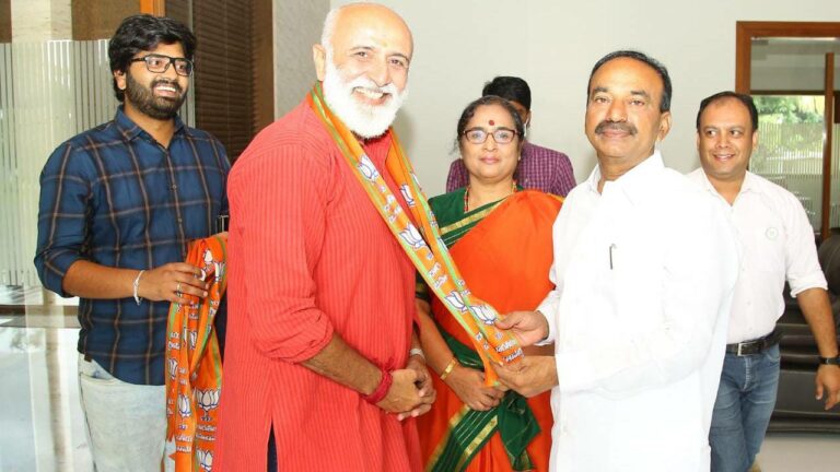 BJP: ఈటెల సమక్షంలో బీజేపీలో చేరిన సినీ నటుడు