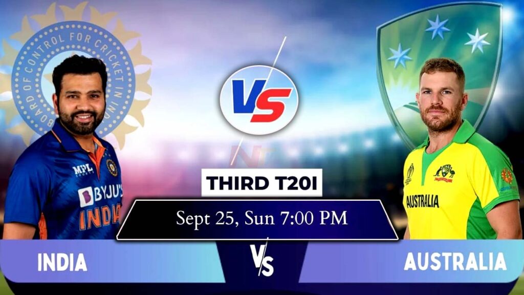 India Vs Australia T20 Match