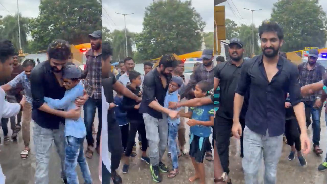 Krishna Vrinda Vihari : విశాఖ బీచ్‌లో సందడి చేసిన కృష్ణ వ్రింద విహారి చిత్ర బృందం