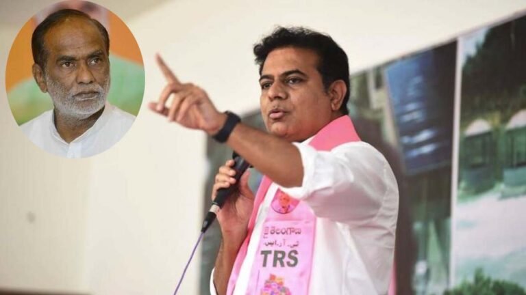 KTR is Angry: ఎవరి సొమ్ముతో ఎవరు సోకులు పడుతున్నారు? లక్ష్మణ్ పై కేటీఆర్ ఫైర్..
