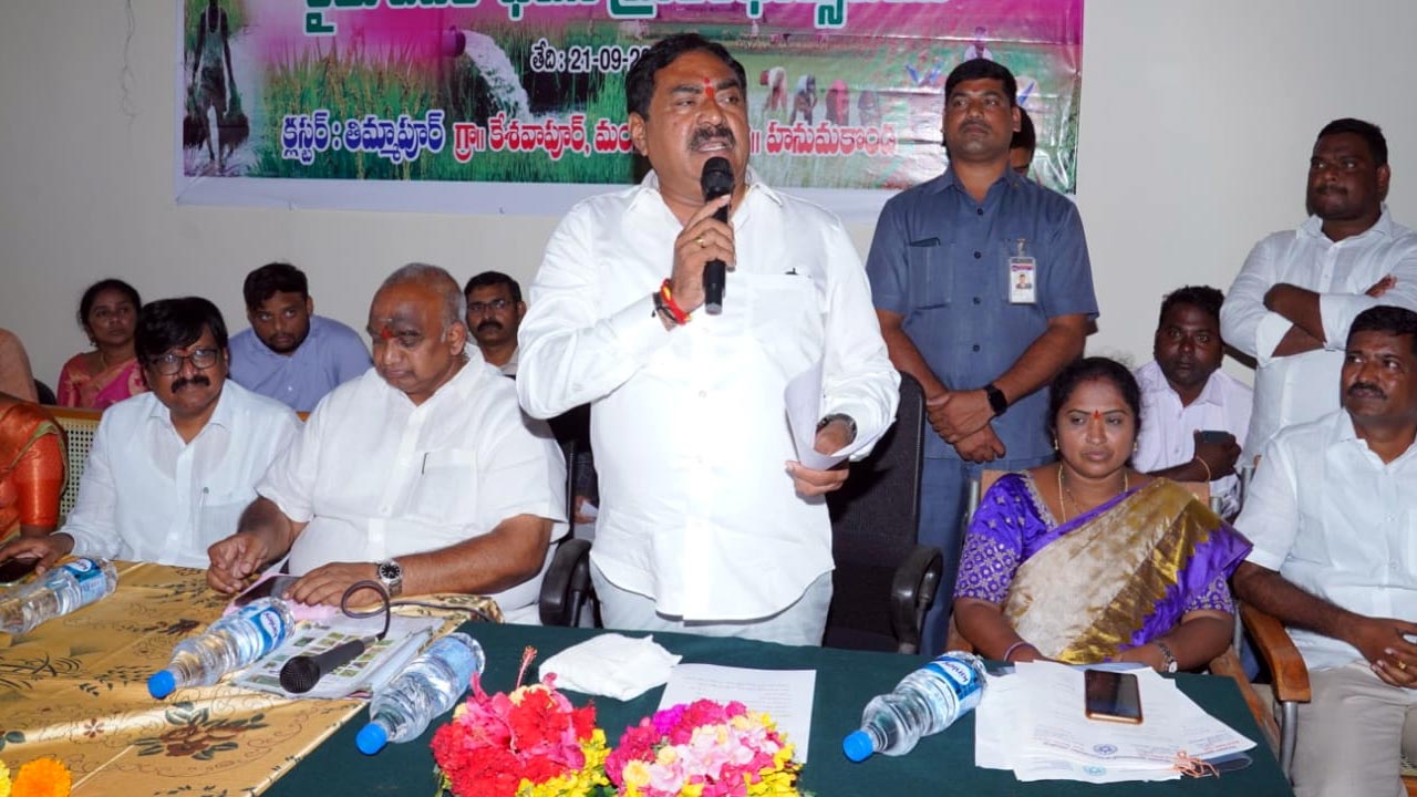 Errabelli Dayakar Rao : కేసీఆర్ చేయబట్టే ఊర్లు బాగుపడ్డాయి, రాష్ట్రం బాగుంటుంది