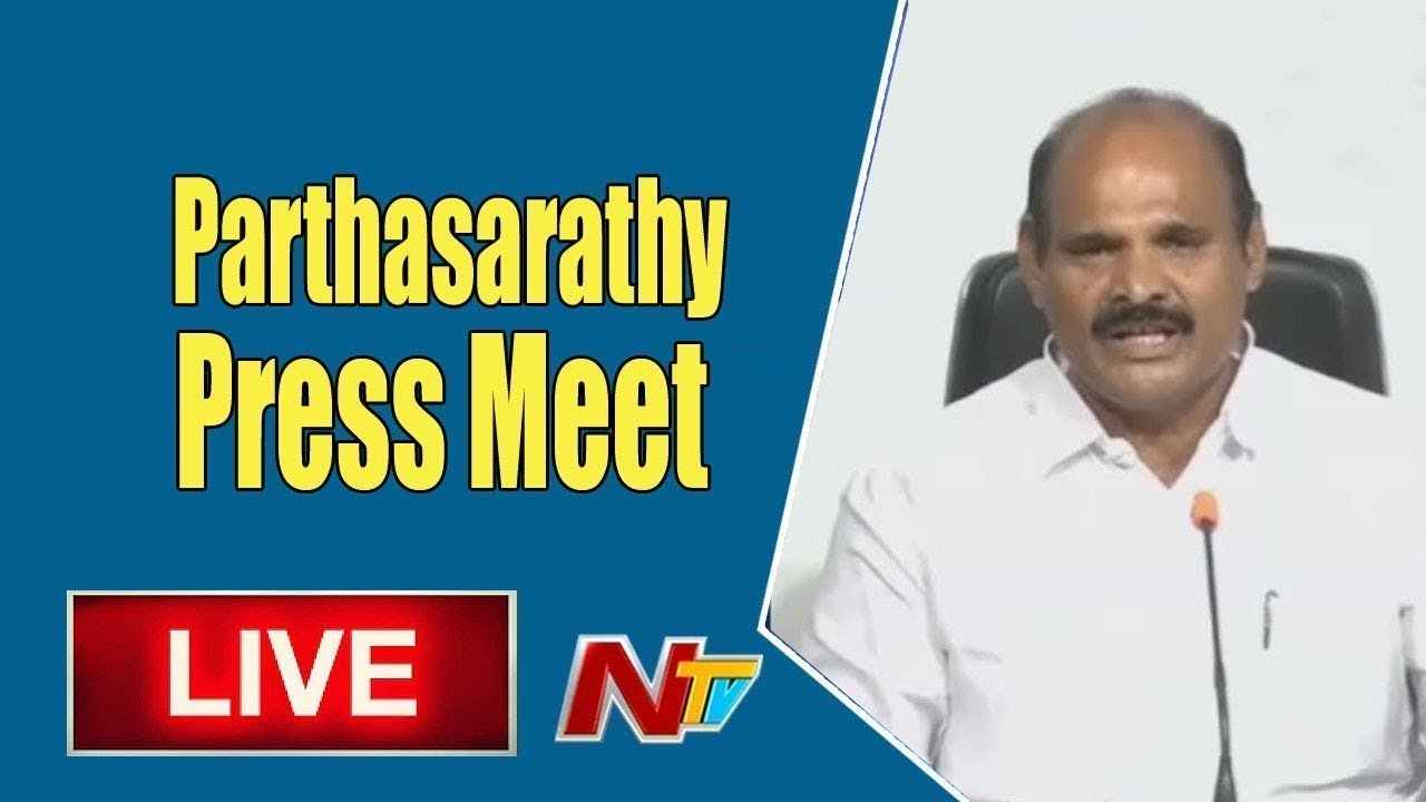 YSRCP Live : MLA Parthasarathi Press Meet Live 