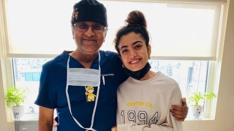 Rashmika Meets Dr AV Gurava Reddy: ఆర్థోపెడిస్ట్‌ గురవారెడ్డిని కలసిన రష్మిక