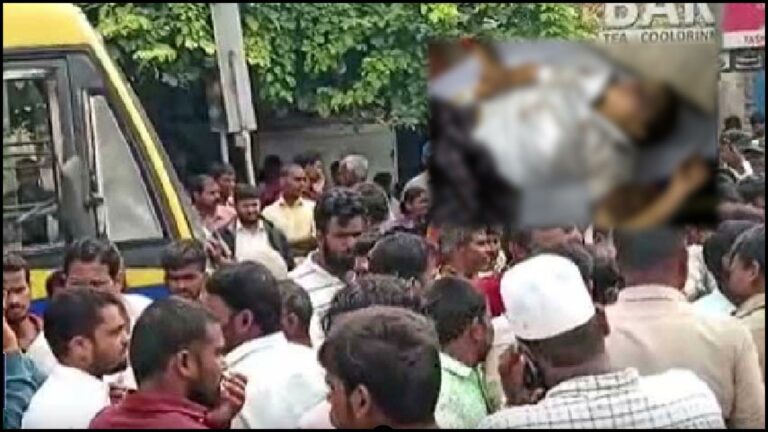School Bus Accident: చిన్నారులపై దూసుకెళ్లిన స్కూల్ బస్సు.. ఒకరు మృతి