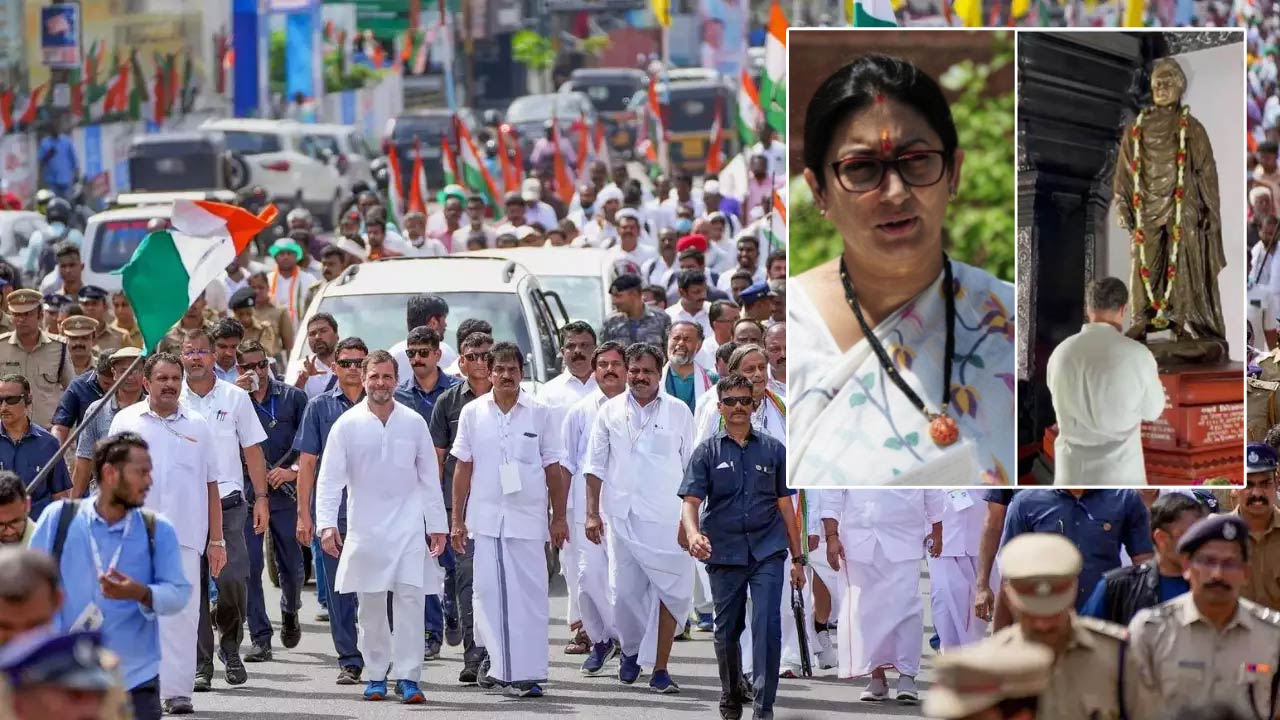 Smriti Irani: రాహుల్‌ని టార్గెట్‌ చేసిన స్మృతి ఇరానీ.. వీడియోతో కౌంటర్‌ ఇచ్చిన కాంగ్రెస్‌..