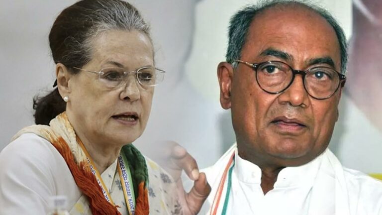 Sonia Gandhi : సోనియాగాంధీతో భేటీకానున్న దిగ్విజయ్‌ సింగ్‌