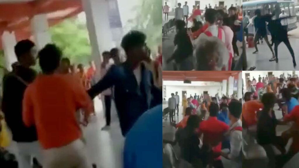 Students Clash For Girl