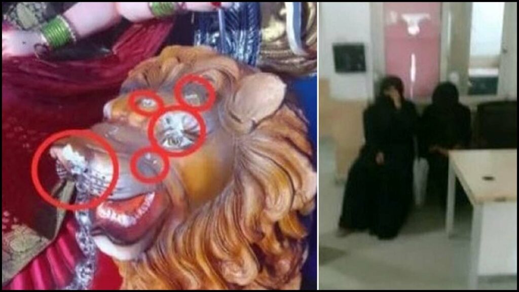 Two Woman Durga Idol