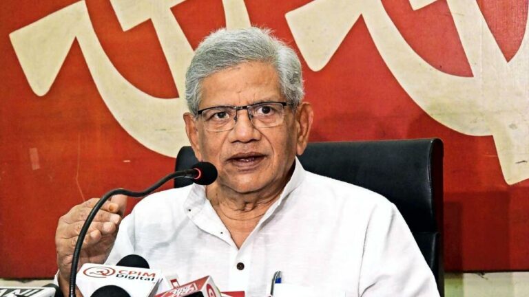 Yechury Sitaram: బీజేపీ తెలంగాణ విమోచన దినోత్సవం జరపడం హాస్యాస్పదం
