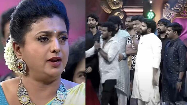 Minister Roja: షో కు పిలిచి అవమానించిన ఆది.. కంటతడి పెట్టిన రోజా