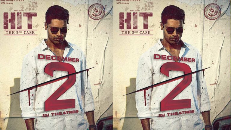 Adivi Sesh: ‘హిట్ 2’ థియేటర్లను హిట్ చేసేది ఎప్పుడంటే..?