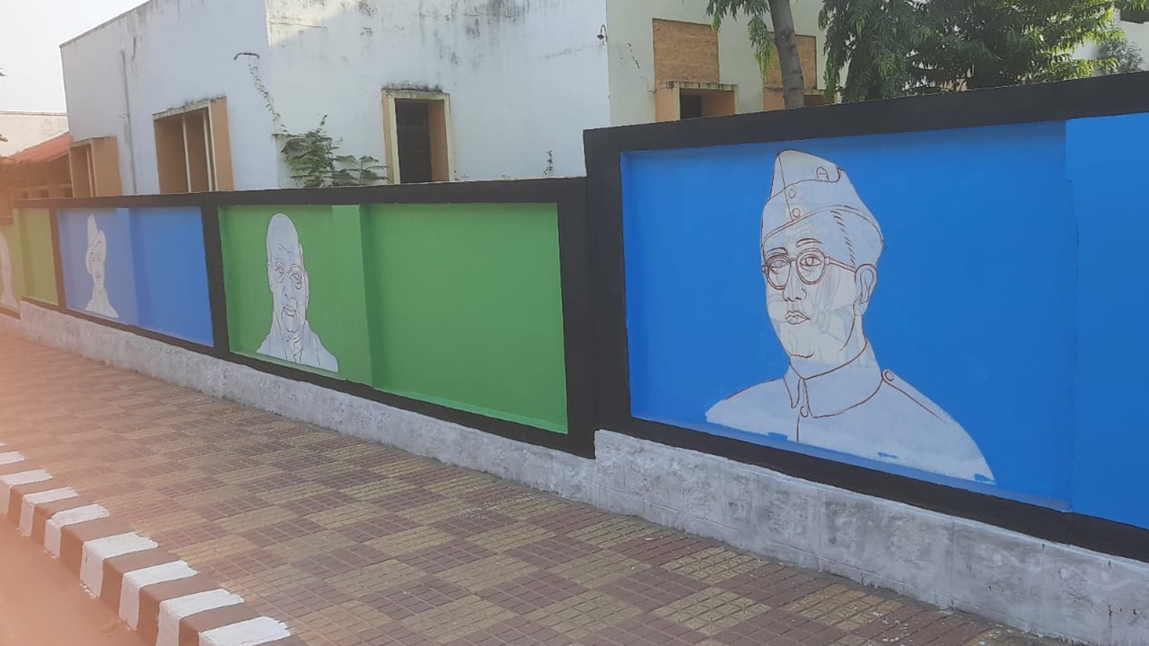 Andhra Pradesh: తిరుపతిలో గోడలపై వైసీపీ రంగులు.. వివరణ ఇచ్చిన ఏపీ ప్రభుత్వం