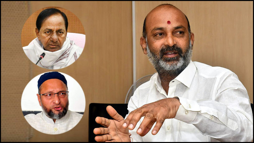 Bandi Sanjay On Kcr Owaisi