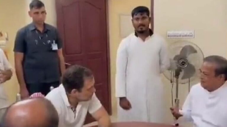 Bharat Jodo Yatra: మరో వివాదంలో రాహుల్ గాంధీ.. ఆ వ్యక్తిని కలవడంపై బీజేపీ విమర్శలు