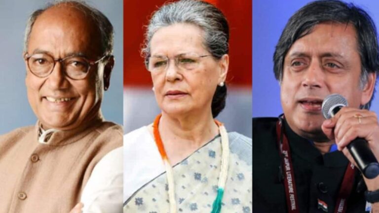 Congress Presidential Election: దిగ్విజయ్ సింగ్ వర్సెస్ శశిథరూర్‌.. సోనియా మద్దతు ఎవరికి..?
