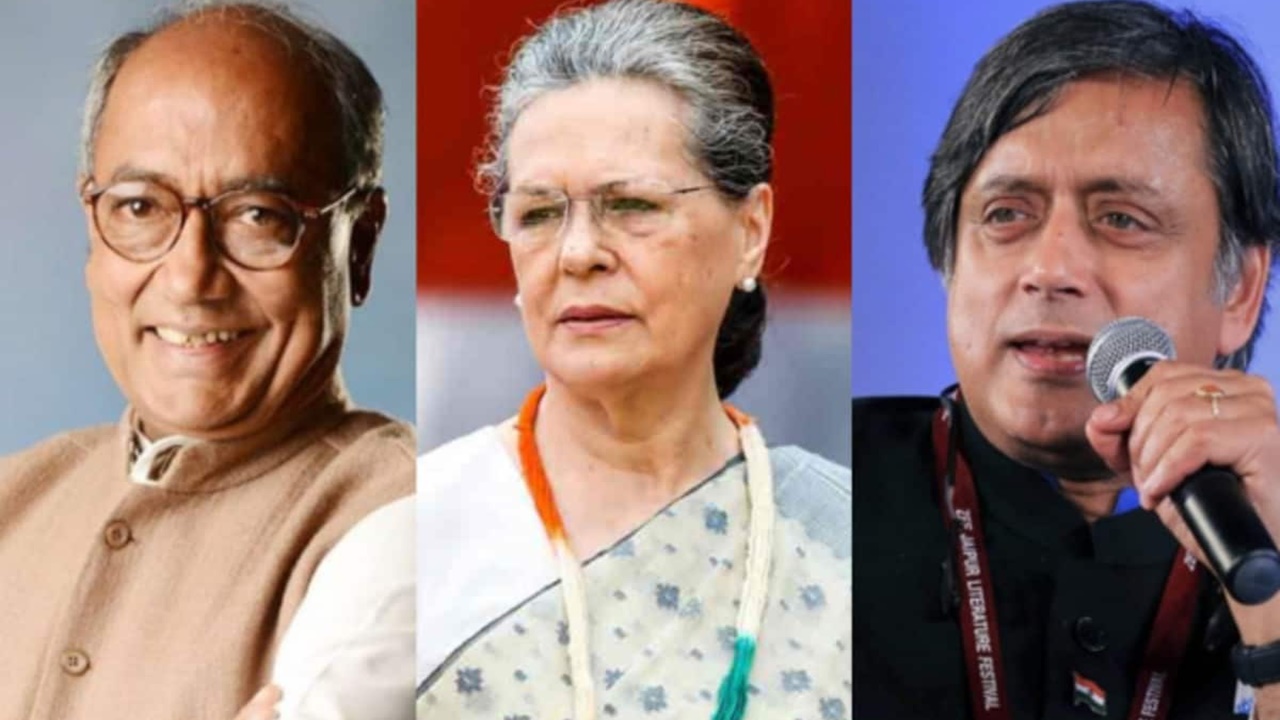 Congress Presidential Election: దిగ్విజయ్ సింగ్ వర్సెస్ శశిథరూర్‌.. సోనియా మద్దతు ఎవరికి..?
