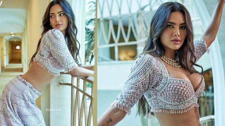 Esha Gupta: వెడ్డింగ్ డ్రెస్ లోనూ ఆ అందాల ఆరబోత ఆపడంలేదే..