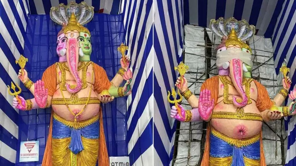 Gajuvaka Ganesh Statue