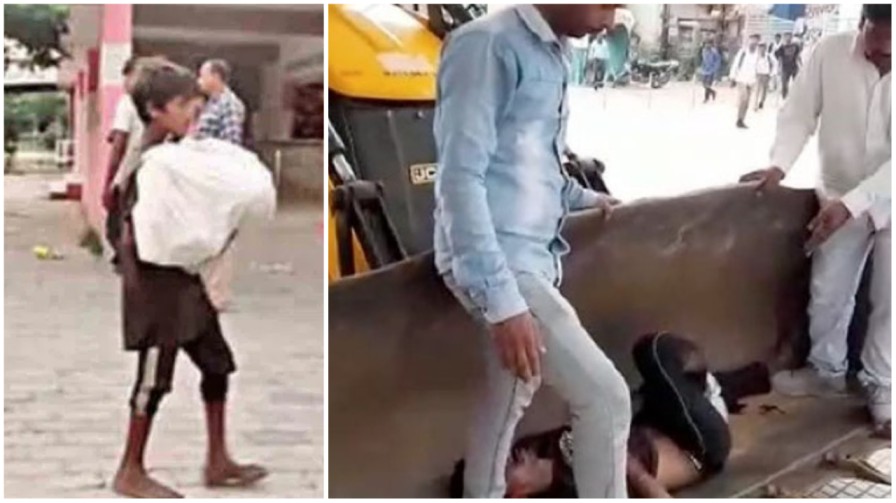 Patient Transport On JCB: అంబులెన్స్ వుండదు.. జేసీబీపై ఆస్పత్రికి పేషెంట్… ఏంటీ దుస్థితి?