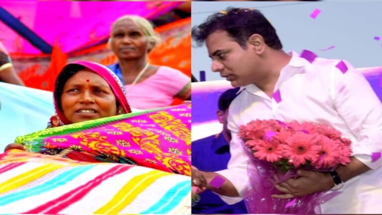 KTR on Batukamma Sarees: మహిళల అభిరుచులకు అనుగుణంగా కోటి చీరలు సిద్ధం