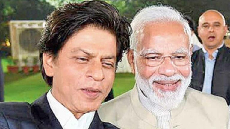 Narendra Modi : కింగ్ ఖాన్ మోడీ భజన!