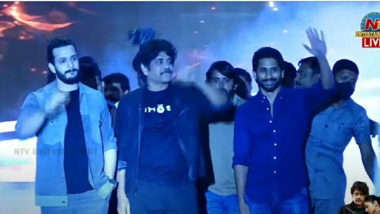 The Ghost: కుర్ర మన్మథులతో గ్రాండ్ ఎంట్రీ ఇచ్చిన కింగ్