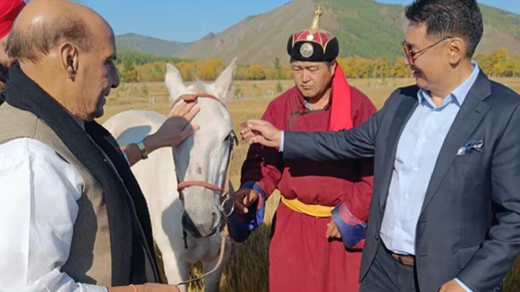 Rajnath Singh Mongolia Visit