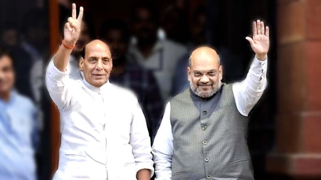 Rajnathsingh, Amithsah