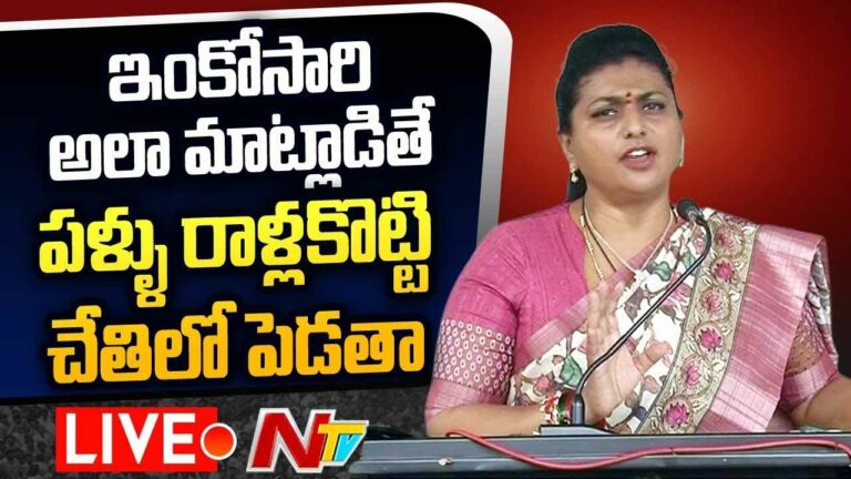 Minister Roja Shocking Comments : కొడాలి నాని గడ్డంలో ఉన్న తెల్లవెంట్రుక కూడా పీకలేరు