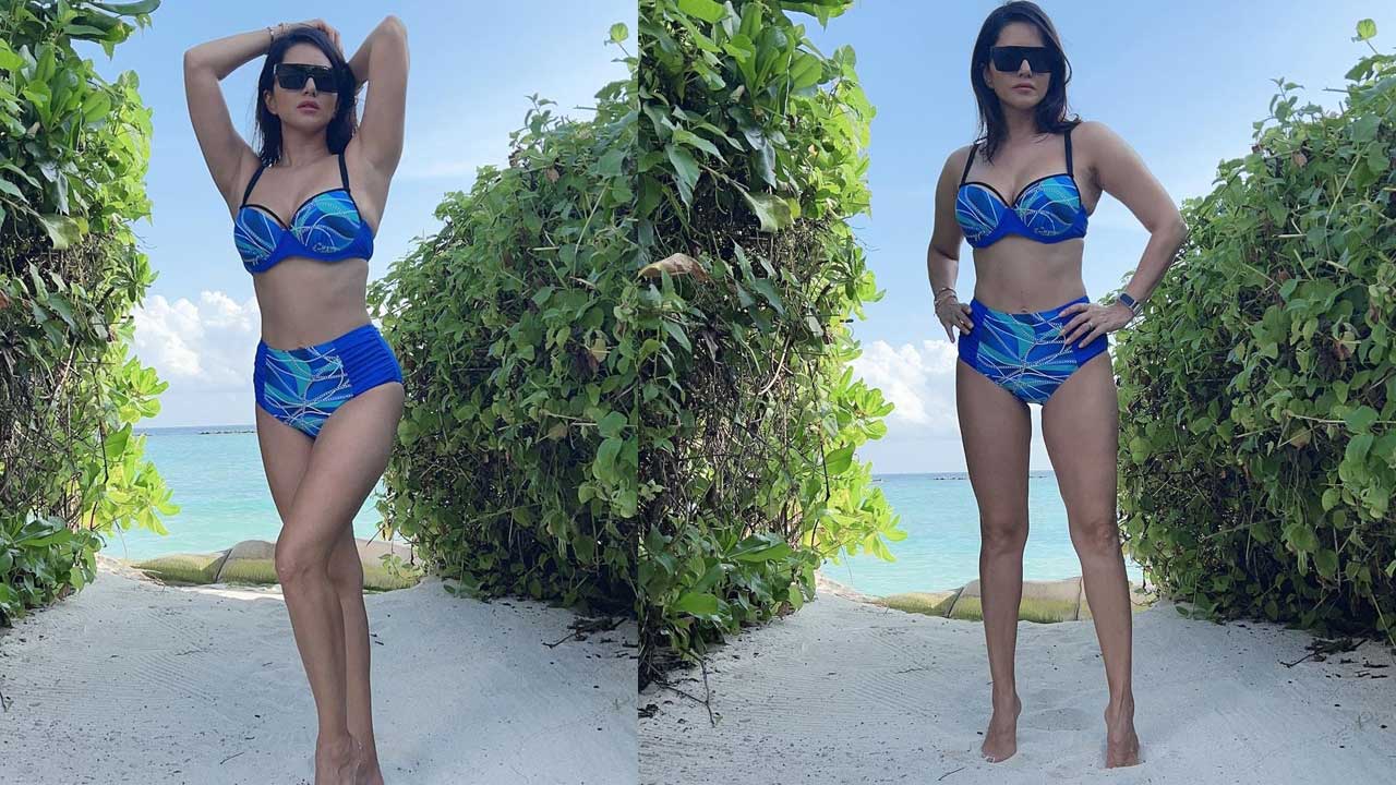 Sunny Leone: బ్లూ కలర్ బికినీ లో సన్నీ.. సెగలు పుట్టిస్తుందే