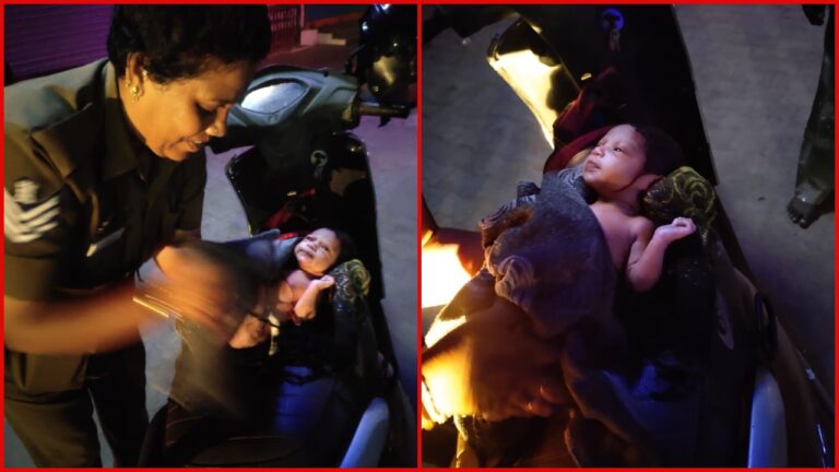 Woman Safely Delivers: అర్ధరాత్రి నడిరోడ్డుపై బిడ్డకు పురుడు పోసిన మహిళా హెడ్ కానిస్టేబుల్