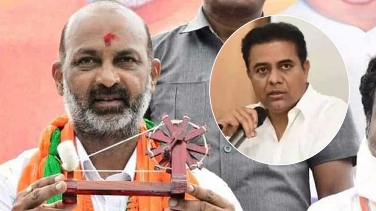 Bandi Sanjay: జీఎస్టీ పెంచాలన్నది కేటీఆరే..! కౌంటర్‌ ఇచ్చిన బండి సంజయ్‌