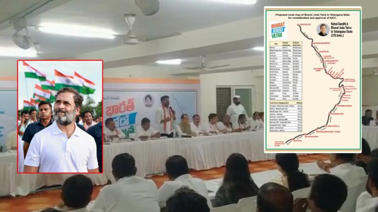 Bharat Jodo Yatra: తెలంగాణలో రాహుల్‌ పాదయాత్రలో స్వల్ప మార్పులు.. ఫైనల్‌ రూట్‌ ఇదే..