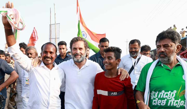 Bharat Jodo Yatra: నేడు హైదరాబాద్‌కు రాహుల్ గాంధీ.. రేపు మక్తల్‌ నుంచి పాదయాత్ర