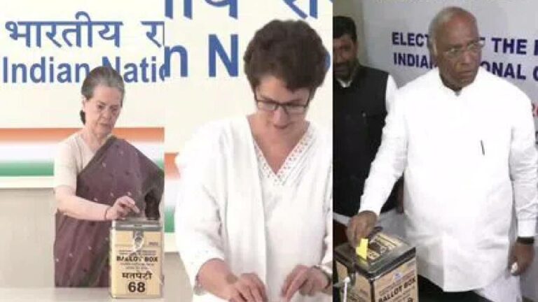 Congress : కొత్త అధ్యక్షుడిగా ఖర్గే ఎన్నిక ఖాయం.. కాంగ్రెస్ వర్గాలు