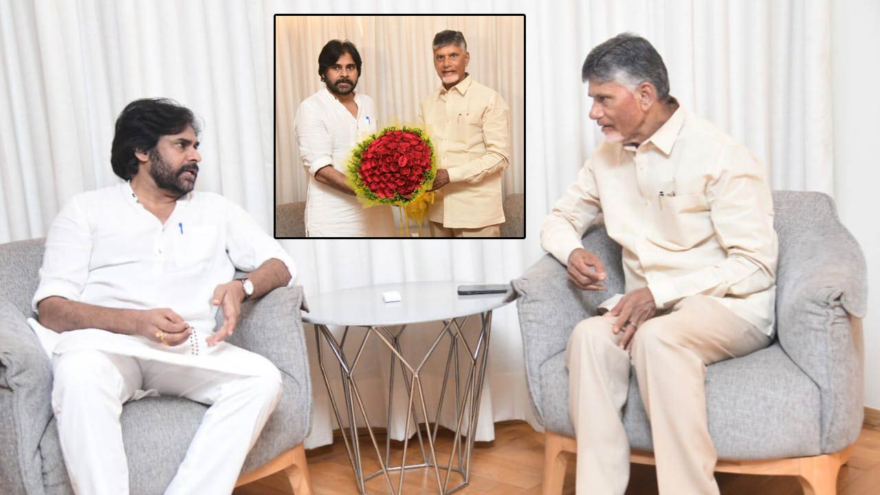 Chandrababu and Pawan Kalyan: గంటకు పైగా చంద్రబాబు-పవన్ ఏకాంత చర్చలు.. అవసరమైతే మళ్లీ భేటీ..!