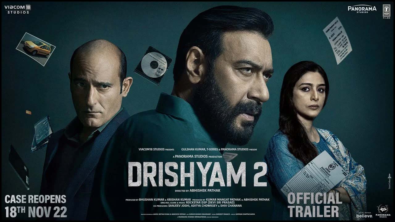 Drishyam 2: ఆకట్టుకుంటున్న హిందీ ‘దృశ్యం-2’ ట్రైలర్