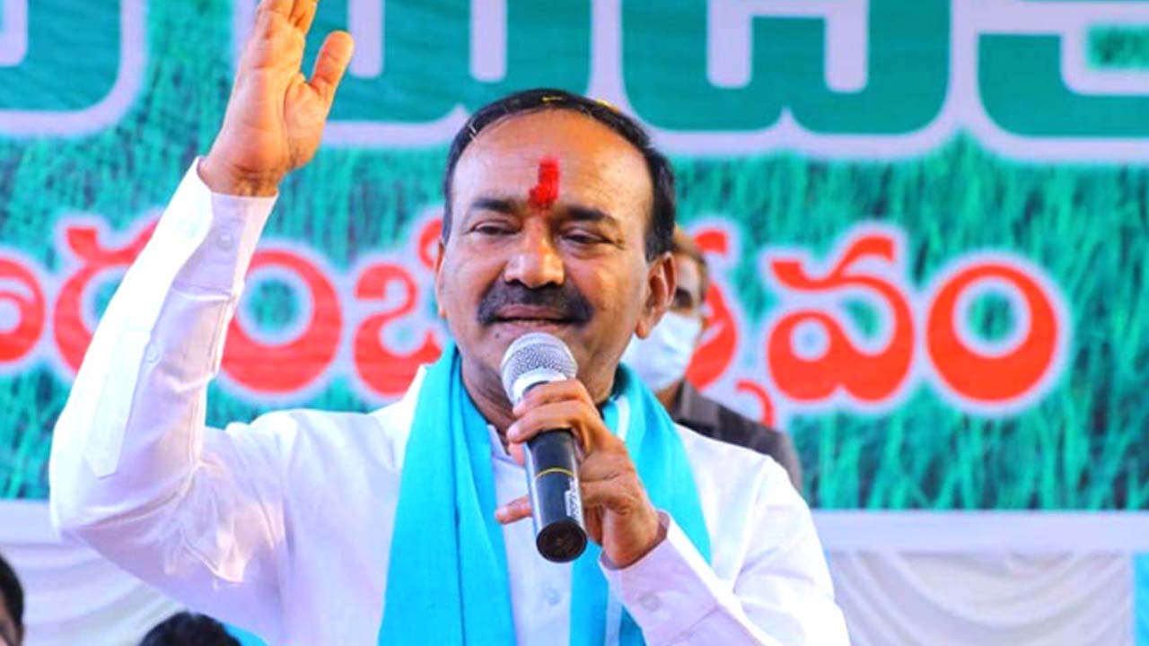 Etela Rajender: నర్సాపూర్ లో ఈనెల 9న సభ..  బీజేపీలో భారీ చేరికలు ఉంటాయన్న ఈటెల