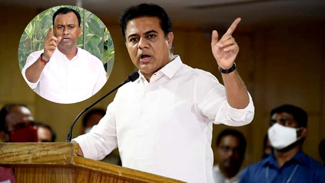 KTR Challenge: రాజగోపాల్ రెడ్డికి ఛాలెంజ్.. గుడికి రా.. సంజయ్, మోడీ మీద ఒట్టు వెయ్యి