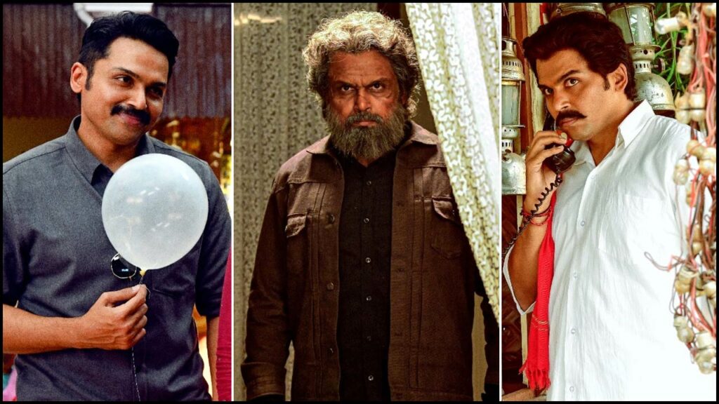 Karthi 6 Sardar Getups