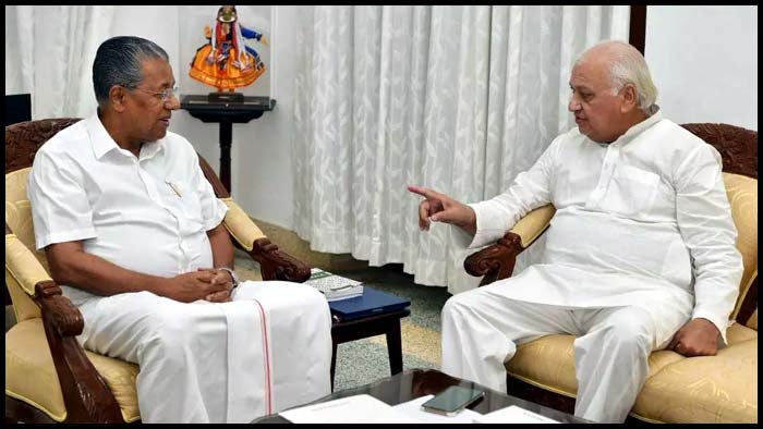 Kerala: గవర్నర్, సీఎంల మధ్య ముదిరిన వివాదం.. తగ్గేదే లే!