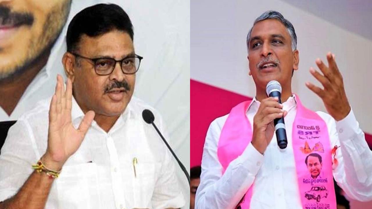 Ambati Rambabu Counter attack: హరీష్‌రావుపై అంబటి కౌంటర్‌ ఎటాక్.. చర్చకు సిద్ధమా..?