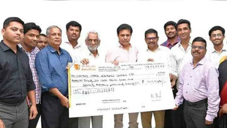 Minister KTR : పార్టీ కార్యకర్తలకు బీమా కవరేజీ కోసం టీఆర్‌ఎస్ రూ.26.11 కోట్ల