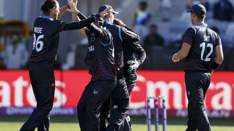 T20 World Cup : తొలిపోరులోనే శ్రీలంకపై నమీబియా ఘన విజయం